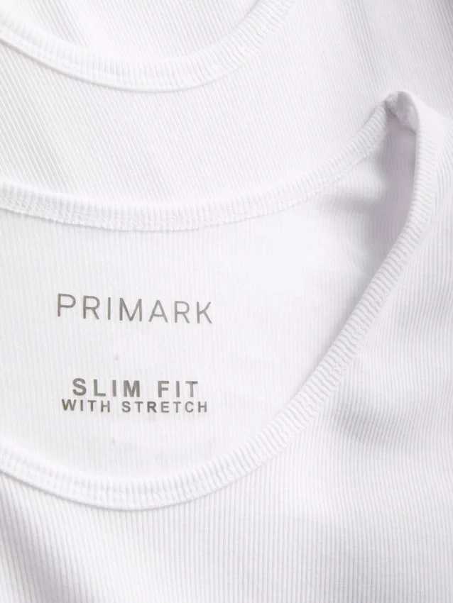 Slim fit ribbed tank top