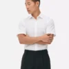 Slim fit short sleeve shirt