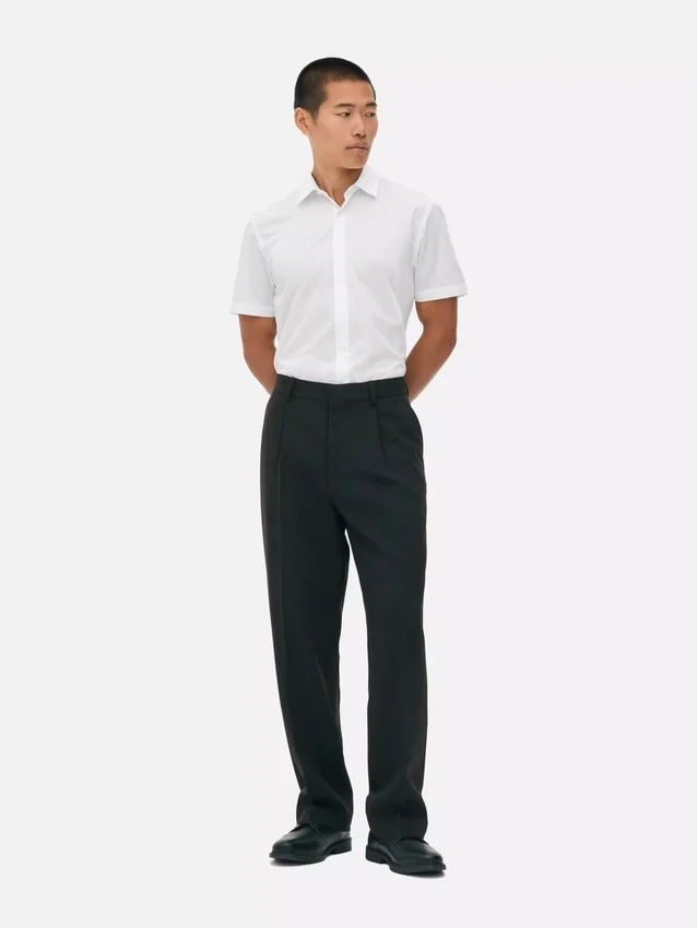 Slim fit short sleeve shirt