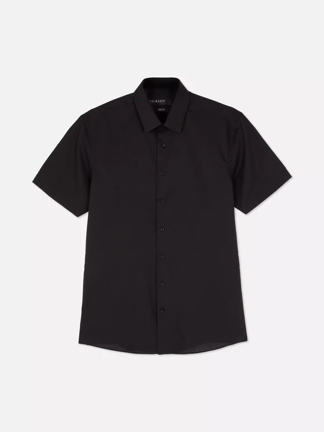 Slim fit short sleeve shirt