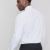 Slim fit stretch button-up shirt
