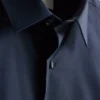 Slim fit stretch button-up shirt