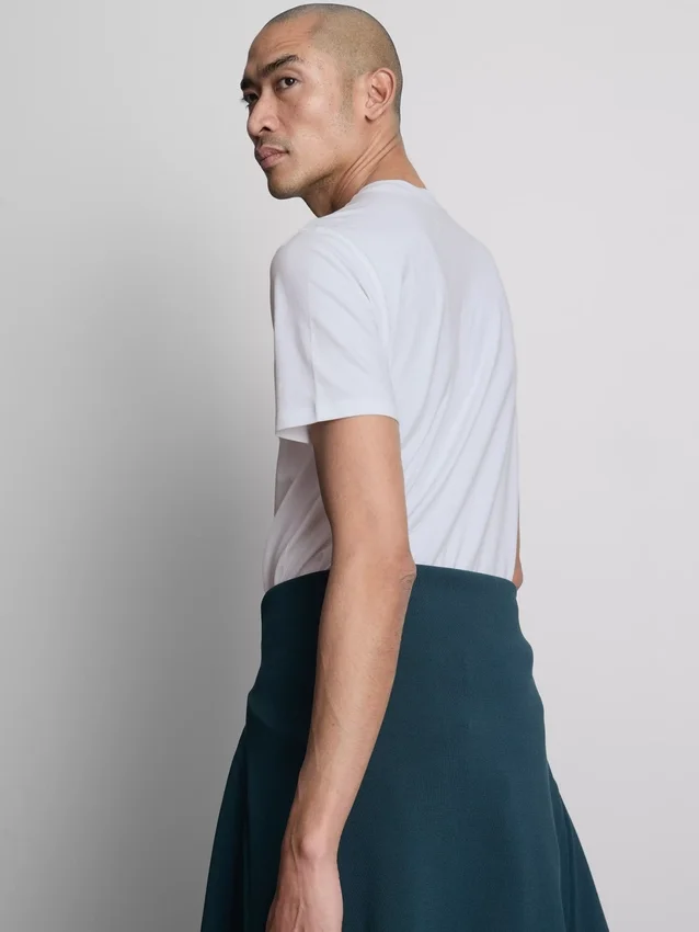 Slim-fit stretch short-sleeve t-shirt