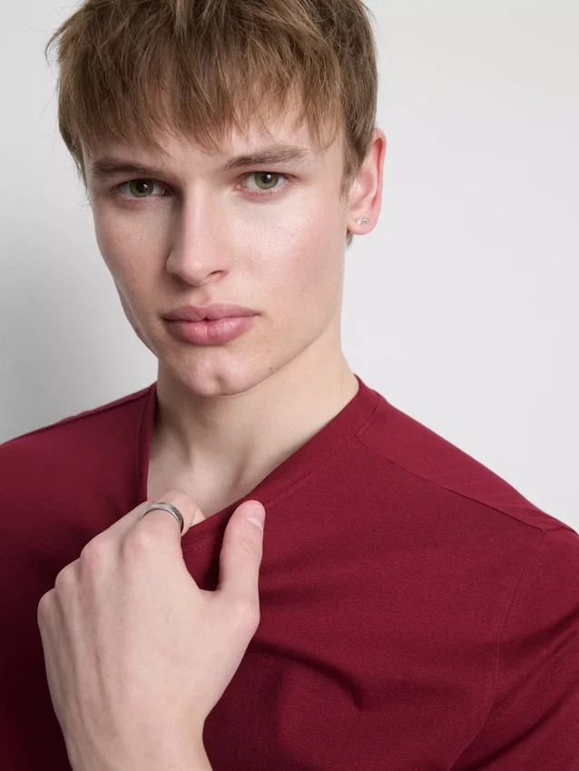 Slim-fit stretch t-shirt