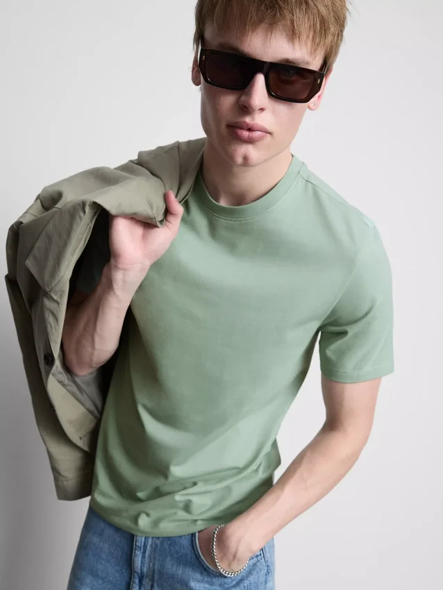 Slim-fit stretch t-shirt