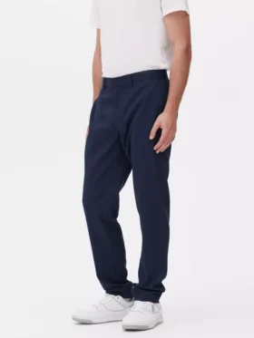 Slim fit twill formal pants