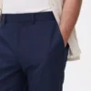 Slim fit twill formal pants