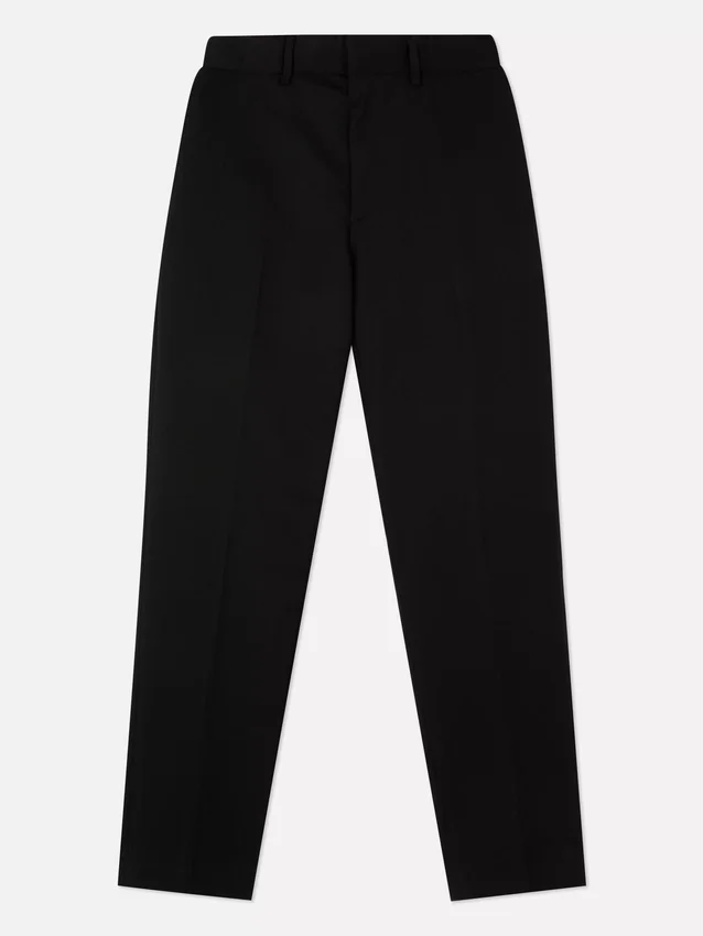 Slim fit twill formal pants