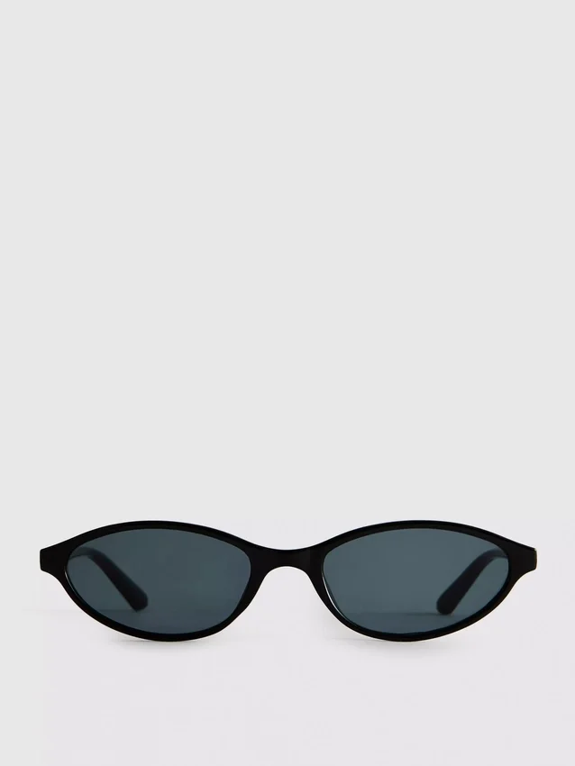 Slim oval sunglasses