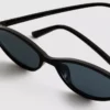 Slim oval sunglasses