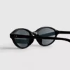 Slim oval sunglasses