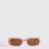 Slim rectangle sunglasses