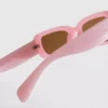 Slim rectangle sunglasses