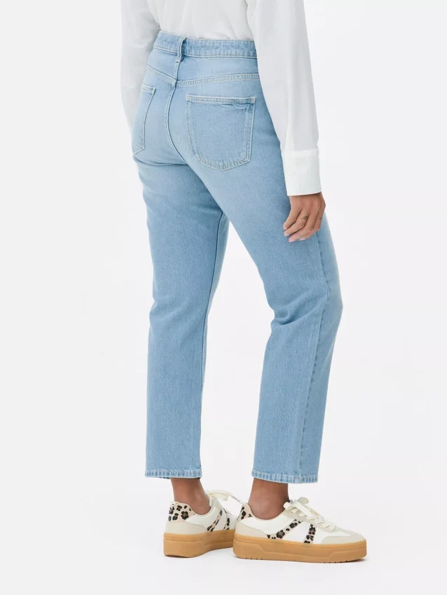 Slim straight leg jeans | regular