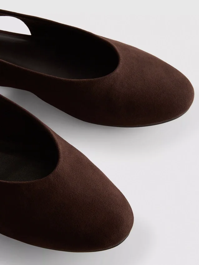 Slingback ballet flats