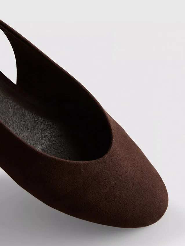 Slingback ballet flats