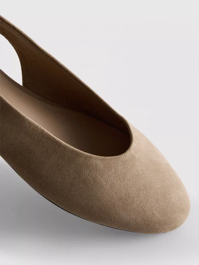Slingback ballet flats