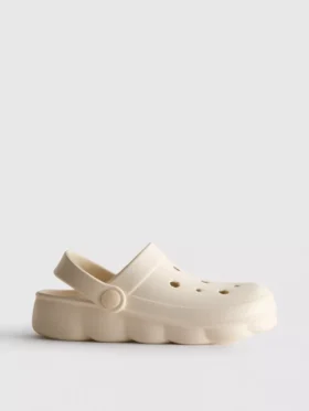 Slingback beach clogs