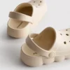 Slingback beach clogs