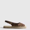 Slingback espadrille sandals