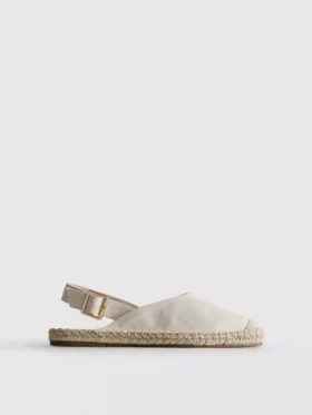 Slingback espadrille sandals