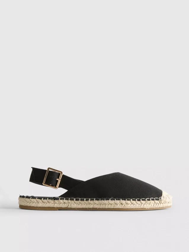 Slingback espadrille sandals