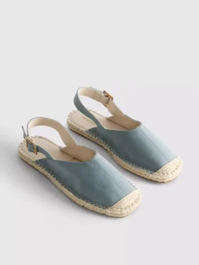 Slingback espadrille sandals