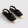 Slingback espadrille sandals