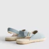 Slingback espadrille sandals