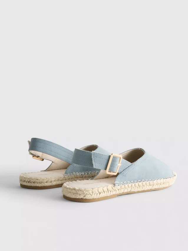 Slingback espadrille sandals