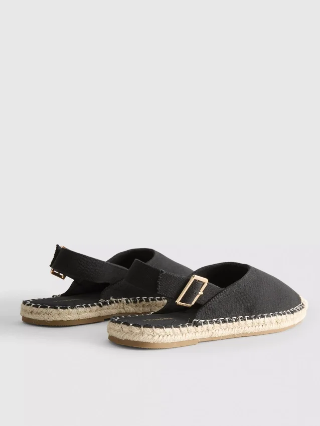 Slingback espadrille sandals