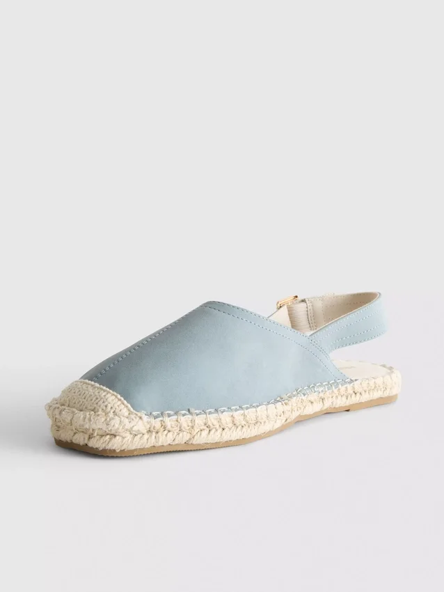 Slingback espadrille sandals