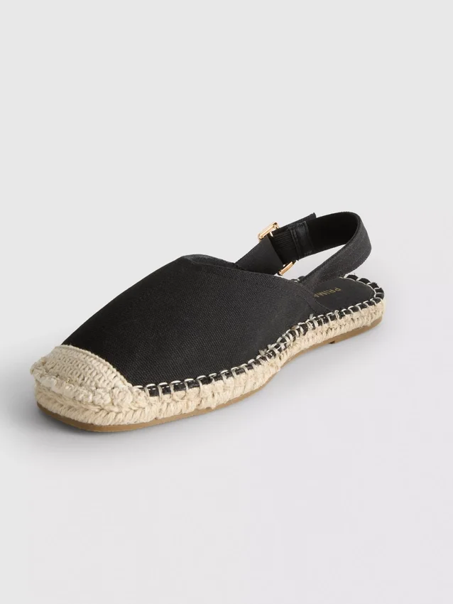 Slingback espadrille sandals