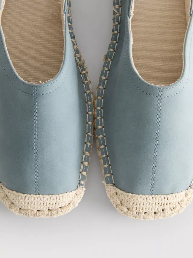 Slingback espadrille sandals