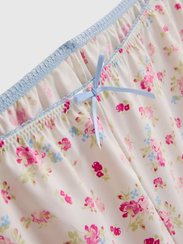 Slinky cami and short pajama set