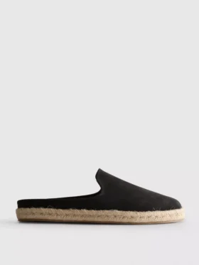 Slip-on espadrille mules