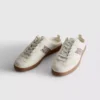 Slip-on rubber-sole sneakers