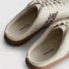 Slip-on rubber-sole sneakers