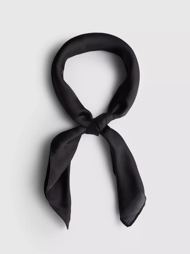 Small satin scarf