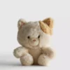 Small tabby cat plush toy