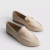 Snaffle detail loafers