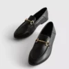 Snaffle detail loafers