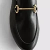 Snaffle detail loafers