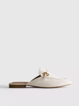 Snaffle mule loafers