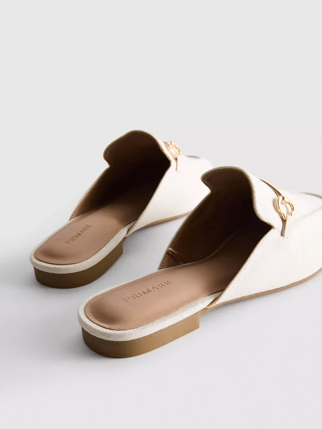 Snaffle mule loafers