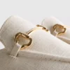 Snaffle mule loafers