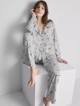 Snoopy graphic boyfriend pajamas