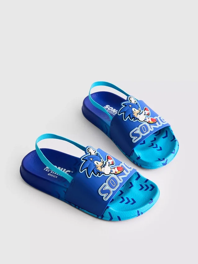 Sonic the hedgehog slingback sliders
