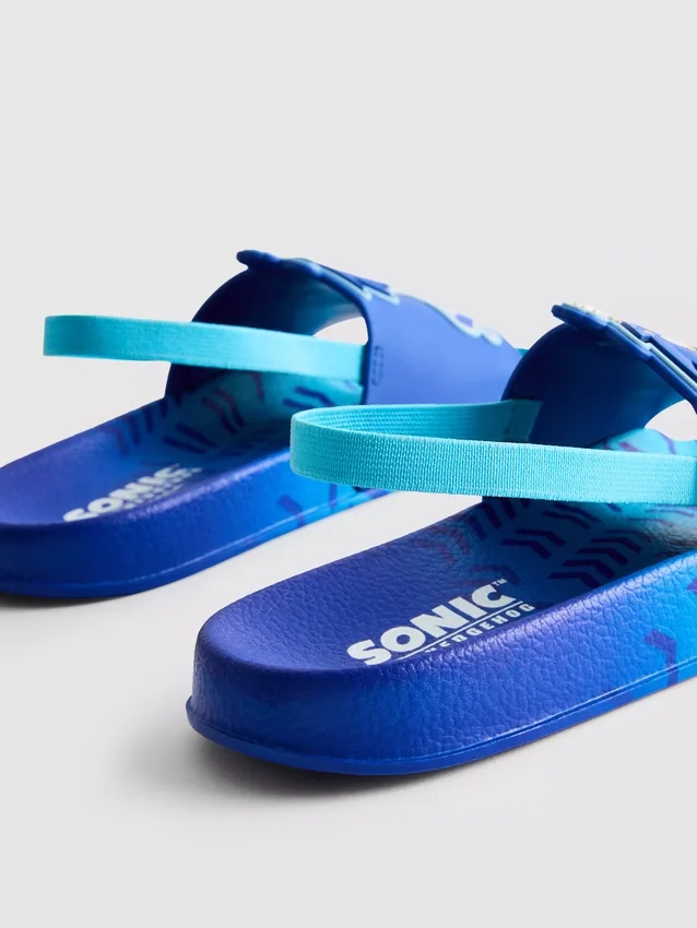 Sonic the hedgehog slingback sliders