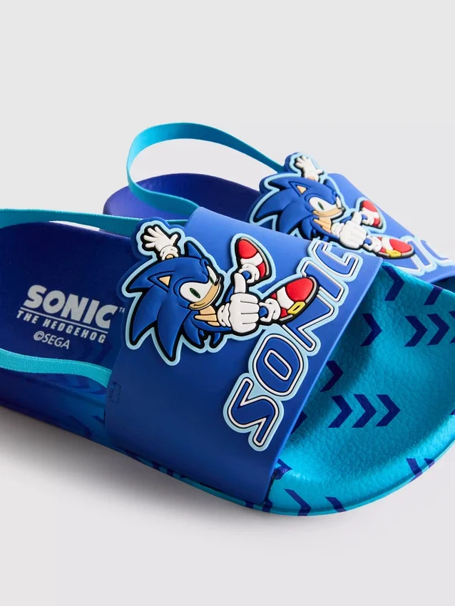 Sonic the hedgehog slingback sliders